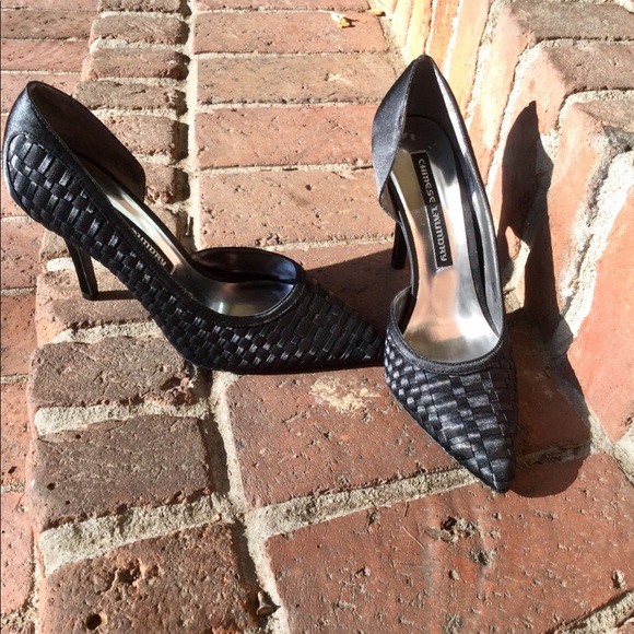 Chinese Laundry Shoes - NEW Chinese Laundry Woven Satin Pumps